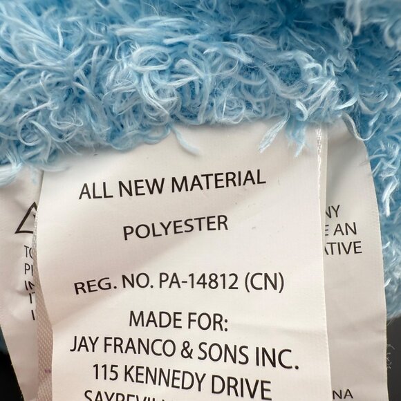 Cinnamoroll Blue Bunny Plush Toy 20" Soft Long-Eared Stuffed Animal With Cute Fl - Picture 6 of 9